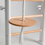 ДСК PERFETTO SPORT "Scala in legno con rete 1" bianco-naturale PS-128